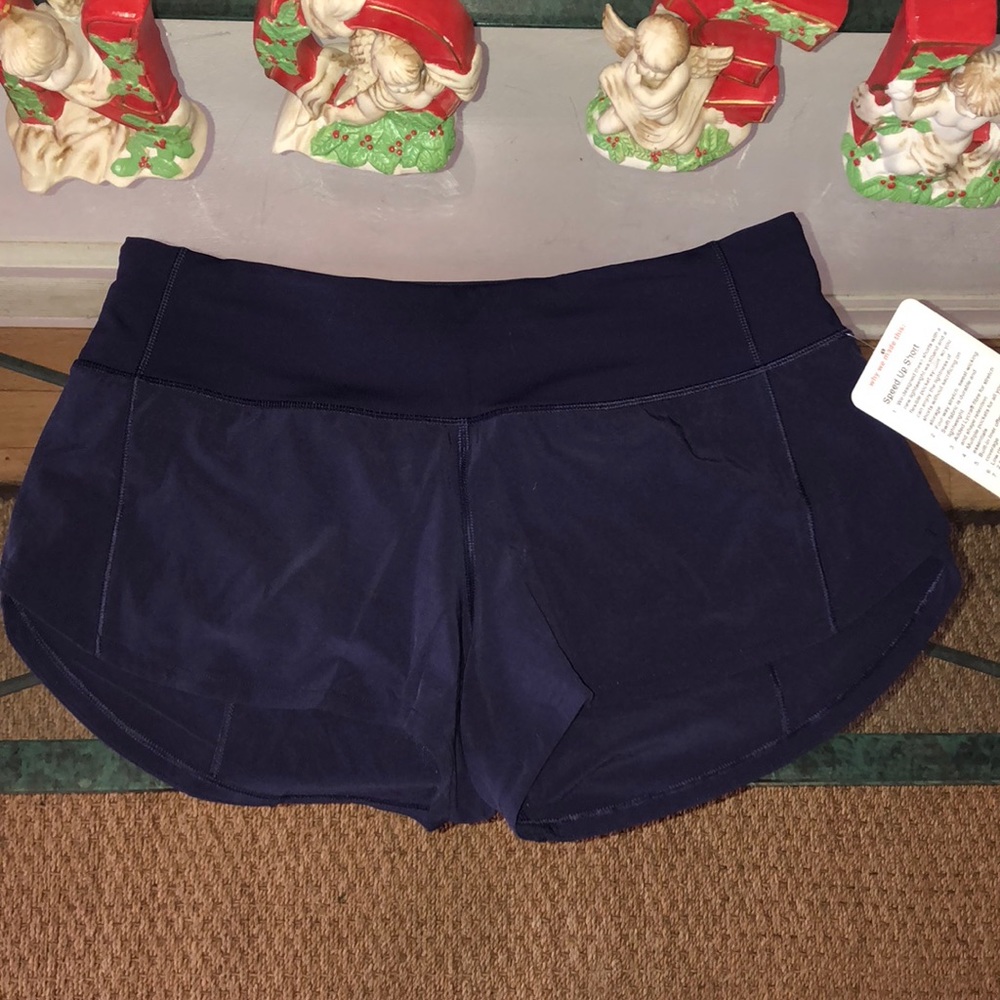 Lululemon ‘speed up short’ size 4